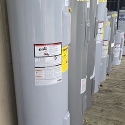 Electric And Gas  Water Heater Boiler Electrico  1 Year Warranty Garantia Por Escrito 