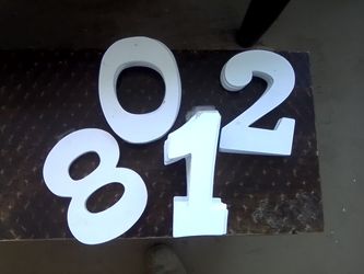 Wooden Numbers Hobby Lobby