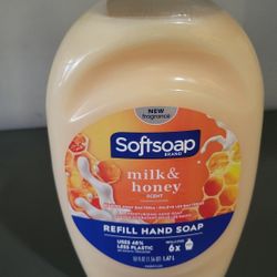 Softsoap Refill  Hand Soap  $4.00 