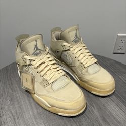 Jordan 4 Retro Off-White Sail (Women's) Size 13