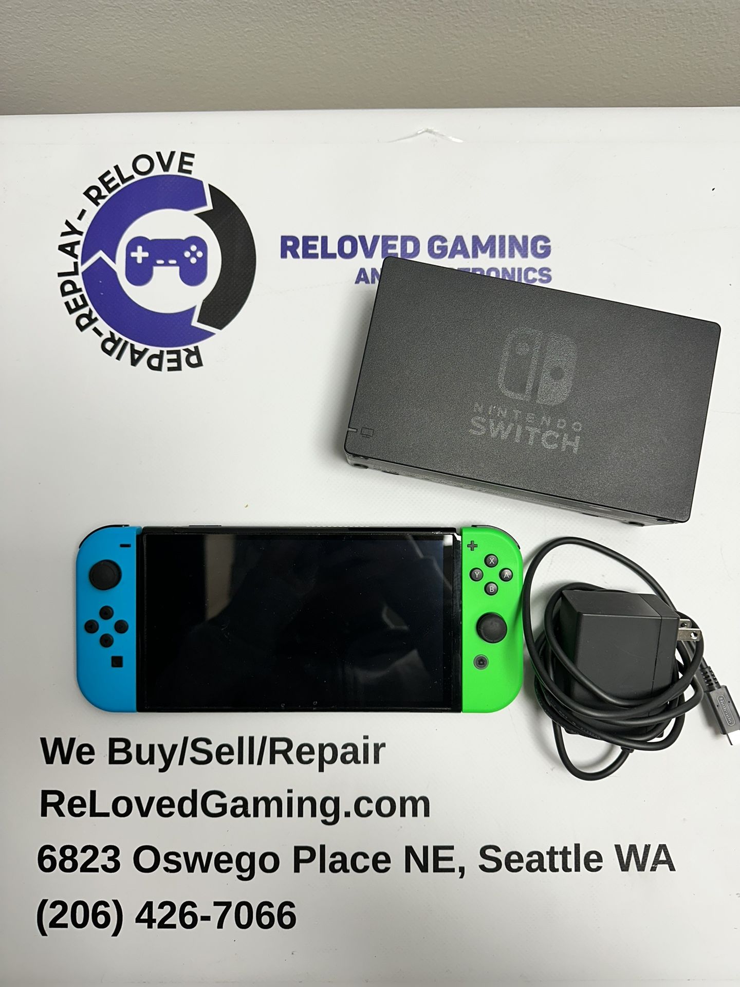 Nintendo Switch OLED - Dock And Charger - Two Month Warranty - For Sale Or Trade