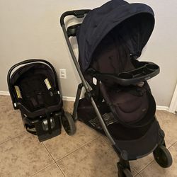 Infant Carseat and Stroller 