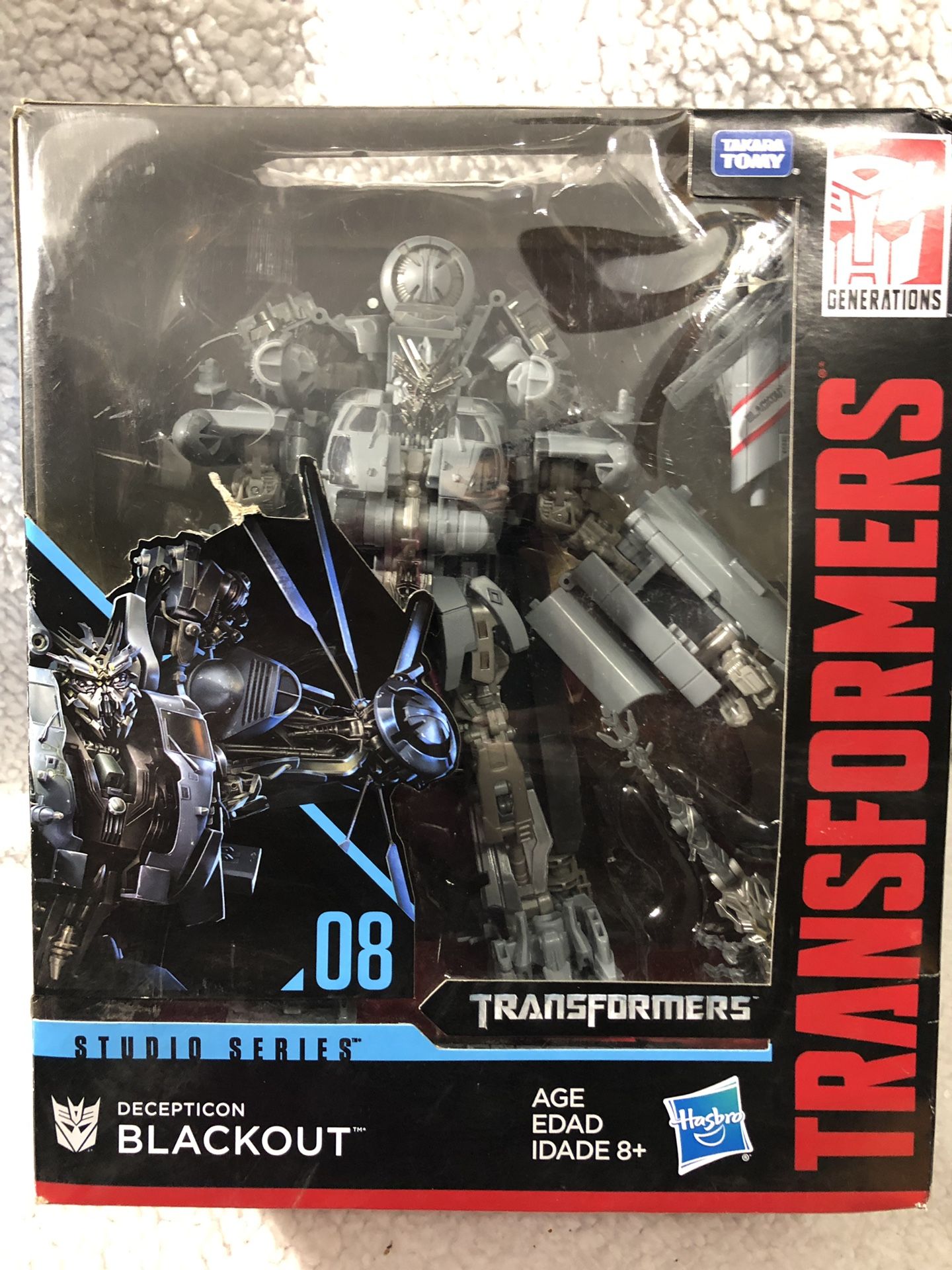 Transformers gen studio sale series leader blackout