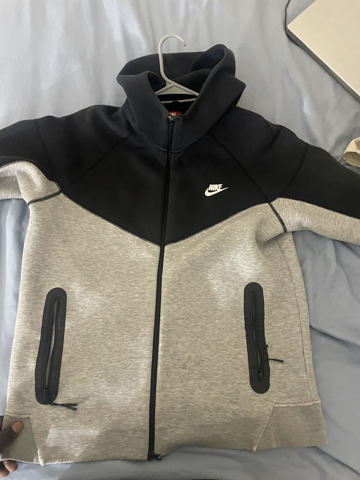 Black Grey Nike Tech Hoodie