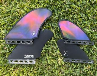Futures Rob Machado ‘split keel’ Quad Surfboard Fins