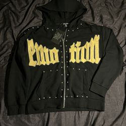 mixed emotions zip up 