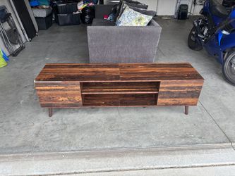 Best Offer - Rustic Wood TV Stand Media Console