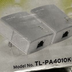 TP-Link TL-PA4010KIT POWERLINE ADAPTER 
