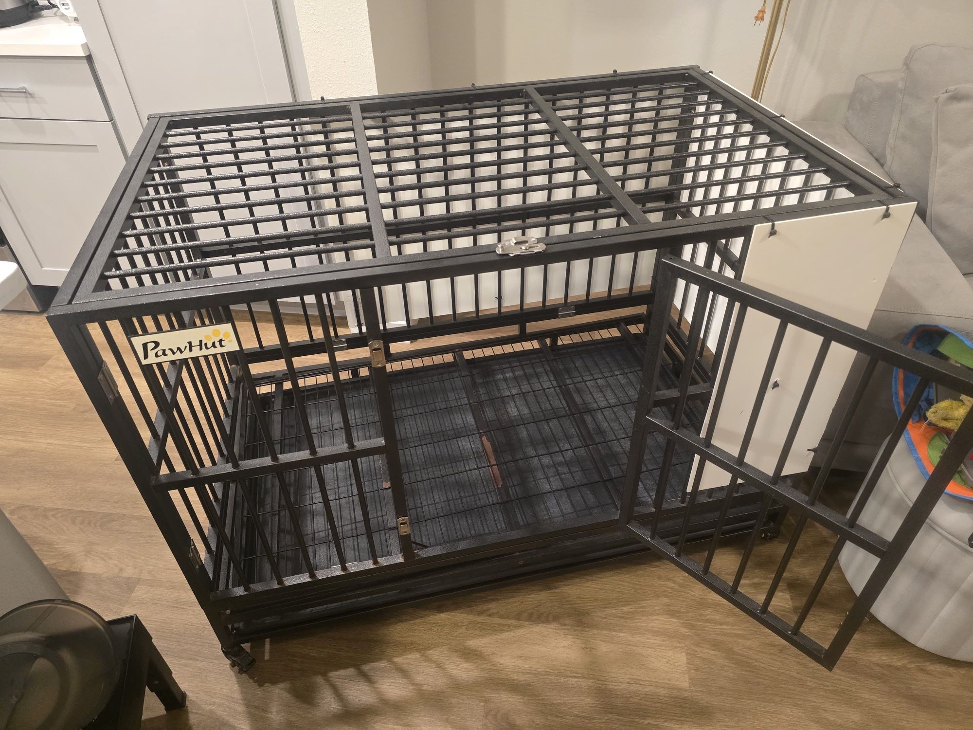 Dog training cage