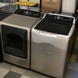 Samsung Top Load Washer With Gas Dryer 