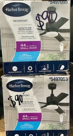 44in Ceiling Fan with Remote Control - Reidsport