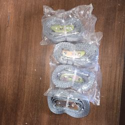 12 ft. x 1 in. Ratchet Tie-Down Straps with Carabineer Clips (4-Pack)