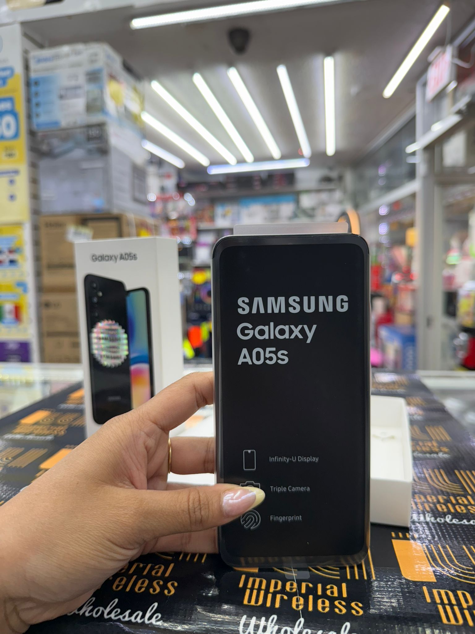 Original Samsung Galaxy A05s – 128GB (Black)