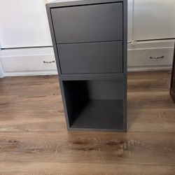 Drawers and Display shelves 