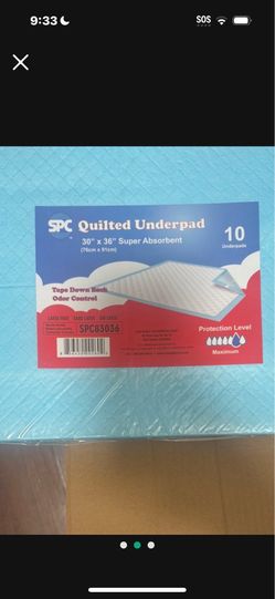 Under pads 30-36