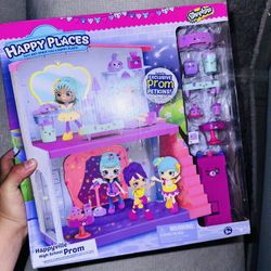 Happy Places Shopkins School Extension Prom NIGHT Toy Doll Playset