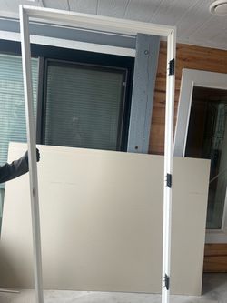 Jim with hing  for36 inch door can feet knew