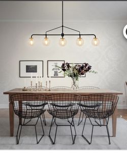 Modern Chandelier 5 Bulb