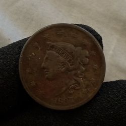 1837 Large Cent