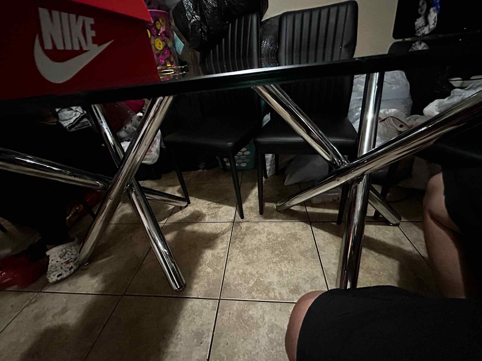 Glass table