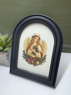 Christmas angel picture decor