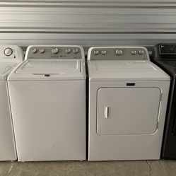 Maytag bravos washer and dryer
