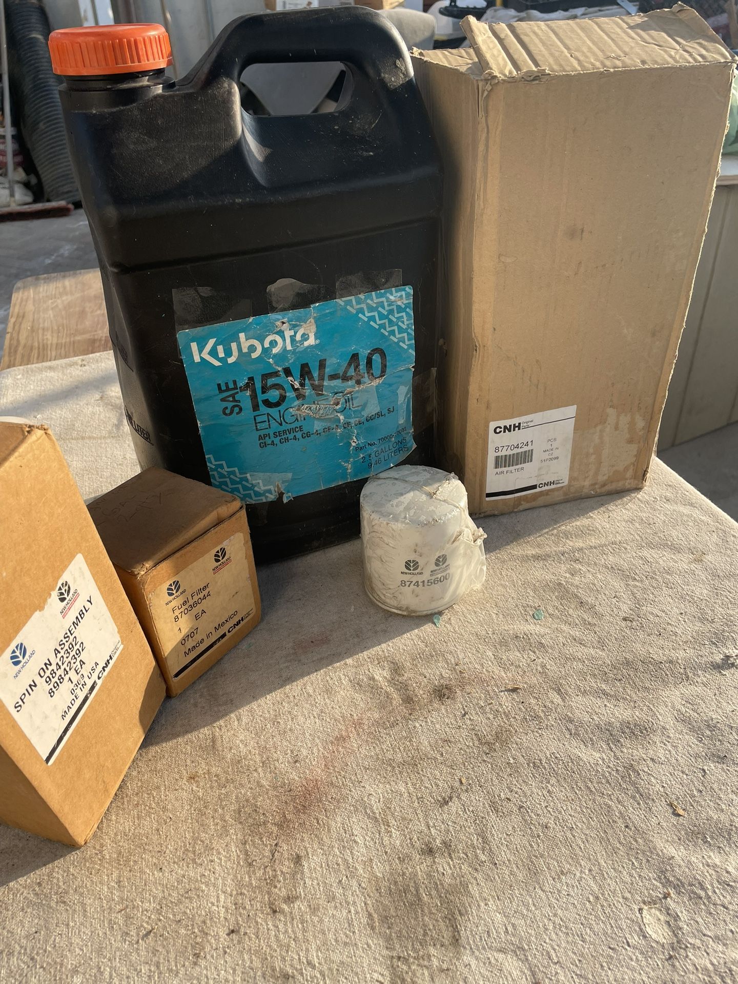 New Holland Skid Steer Service Kit