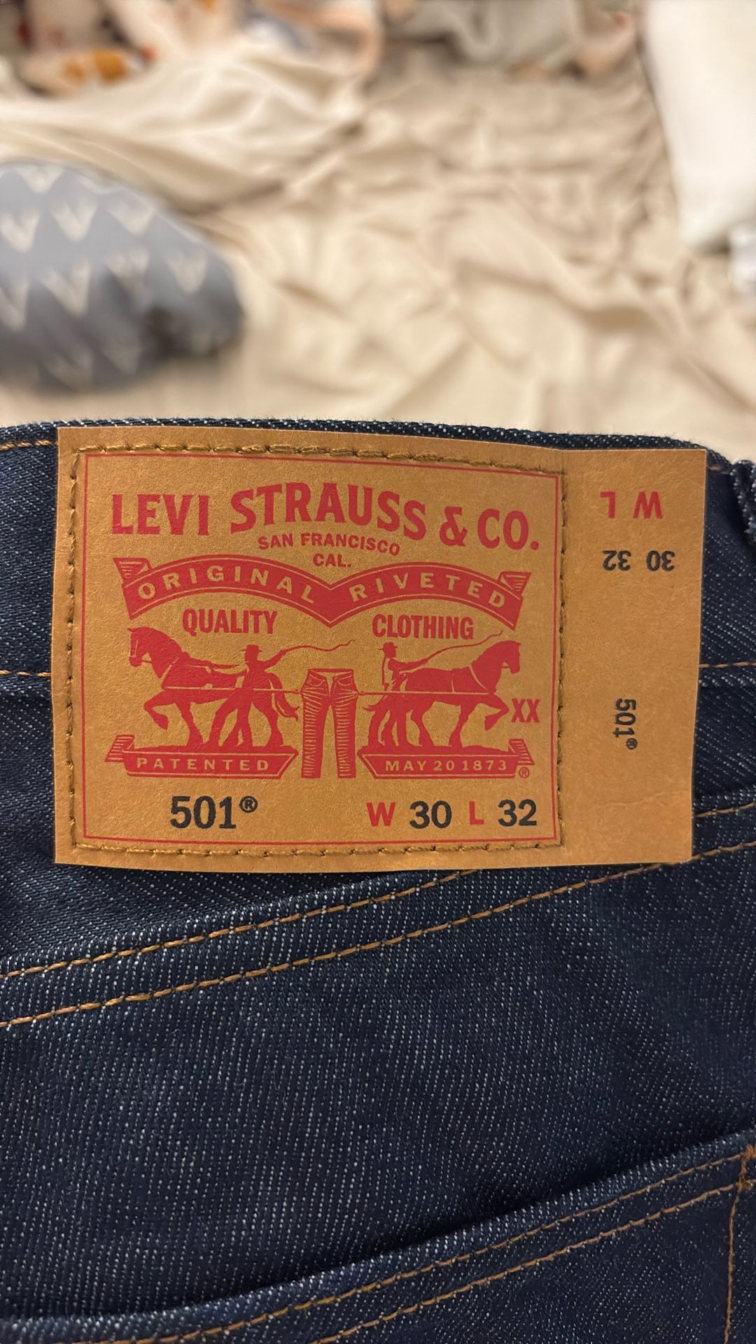 Levi’s Men501 30*32 Stf