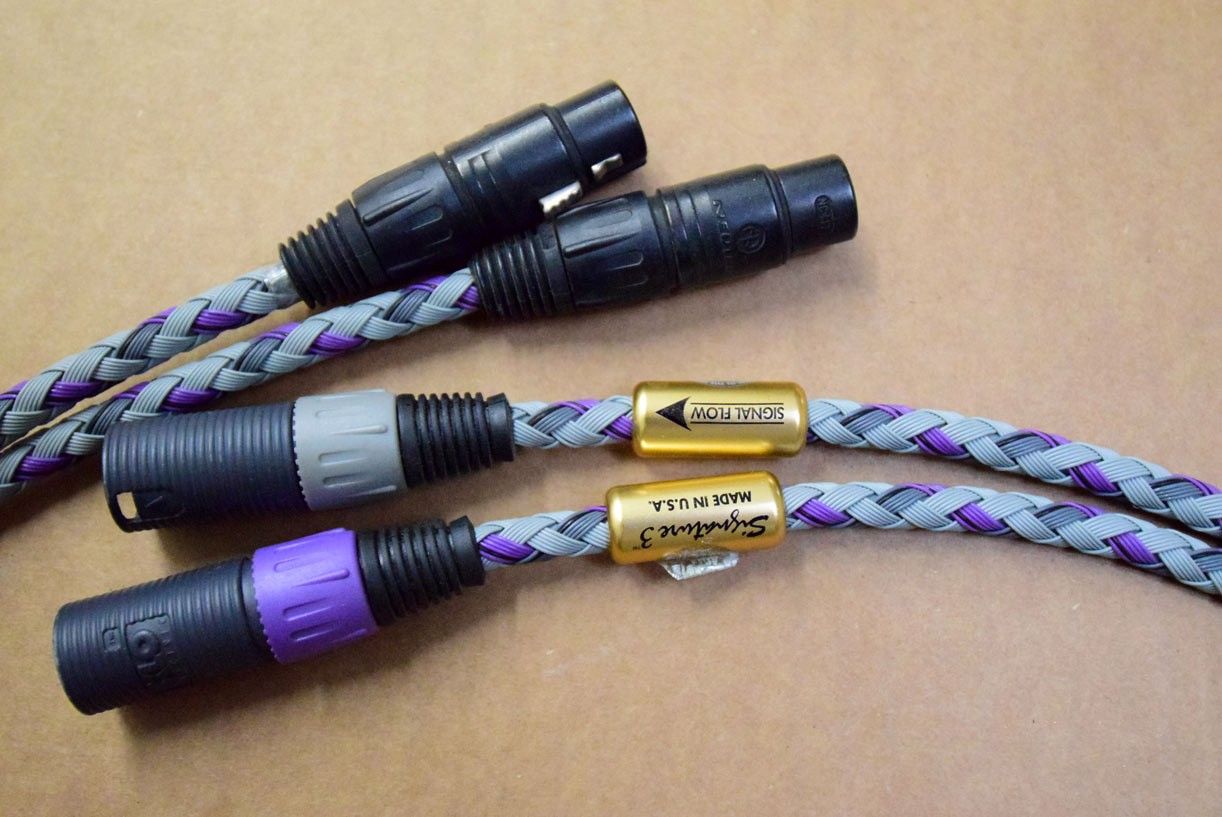 XLO Signature XLR balanced interconnect cable pair