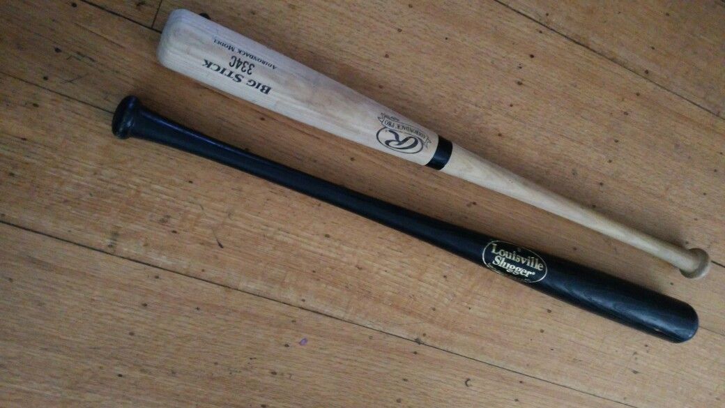 Wood baseball bat Adirondack pro Rawlings Louisville Slugger