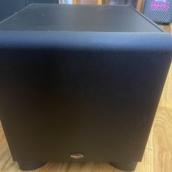 Kliqsch  10 inches subwoofer,everything is working good and very good condition.