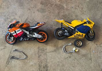 Yamaha Motul Honda Motorcycles Lot Of 2  Models