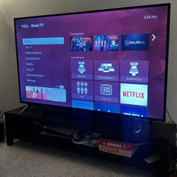 Tv + Tv Stand + Tv Sounds System 