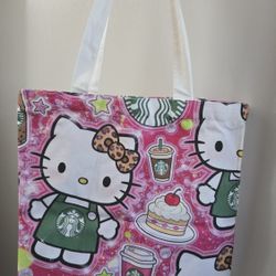 Hello Kitty Starbucks Totebag 