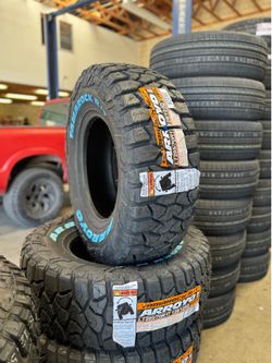 295/70/17 Arroyo RT 4 New Tires Installed And Balanced Included