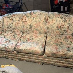 Floral Couches Set Of 2