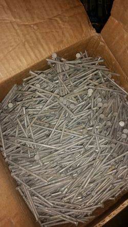 Hot galv ring deck nails 50lb