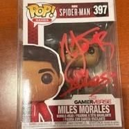 Signed SpiderMan Funko Pop! #397