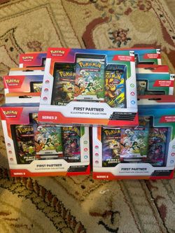 Pokemon first partner pack box series 2
