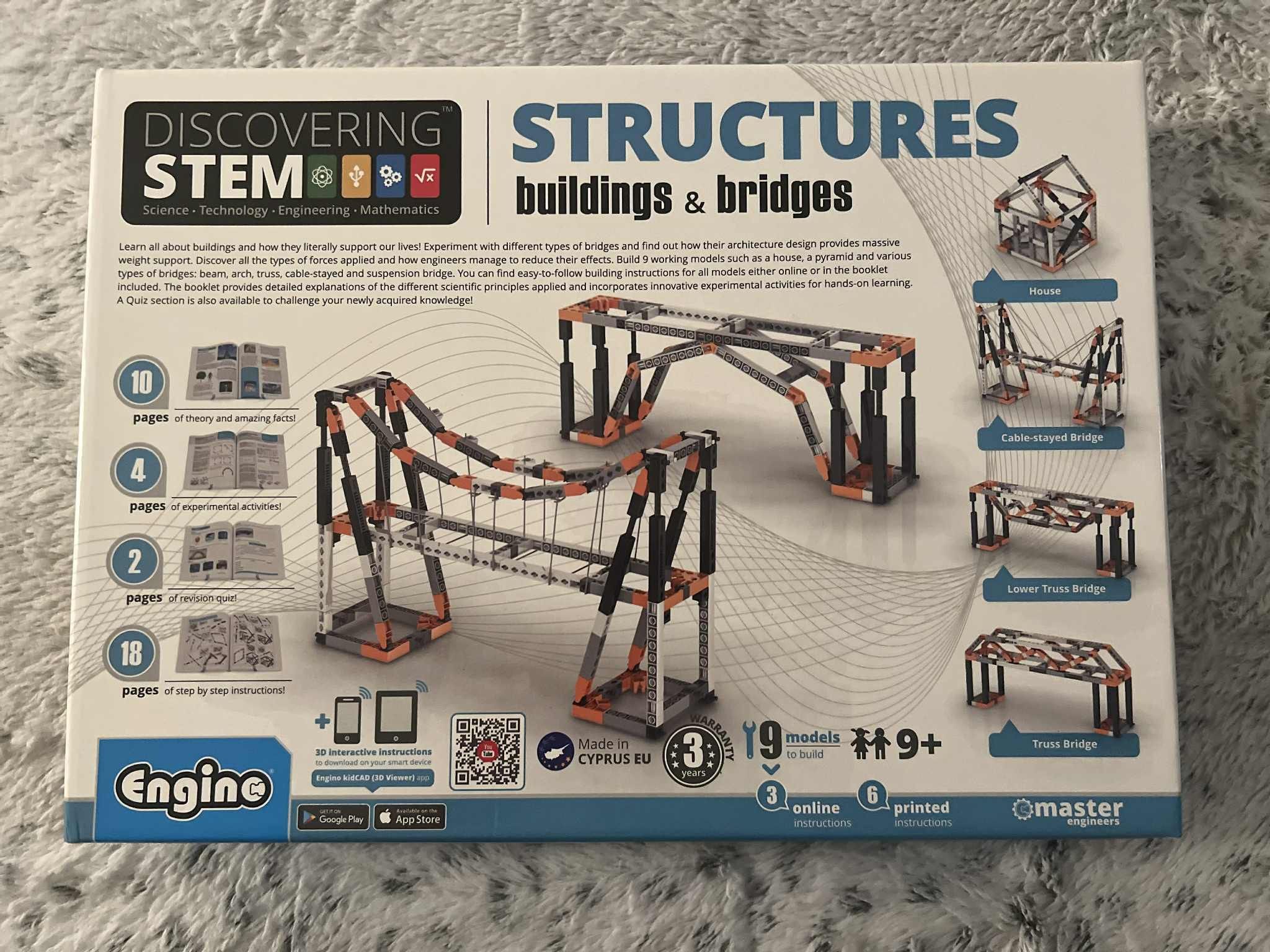 Engino Stem Toy Buildings, Structures And Bridges 