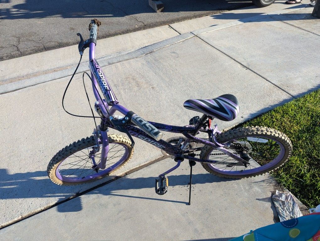 Girls Inspire Purple Bike