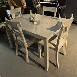 Table And 4 Chairs 