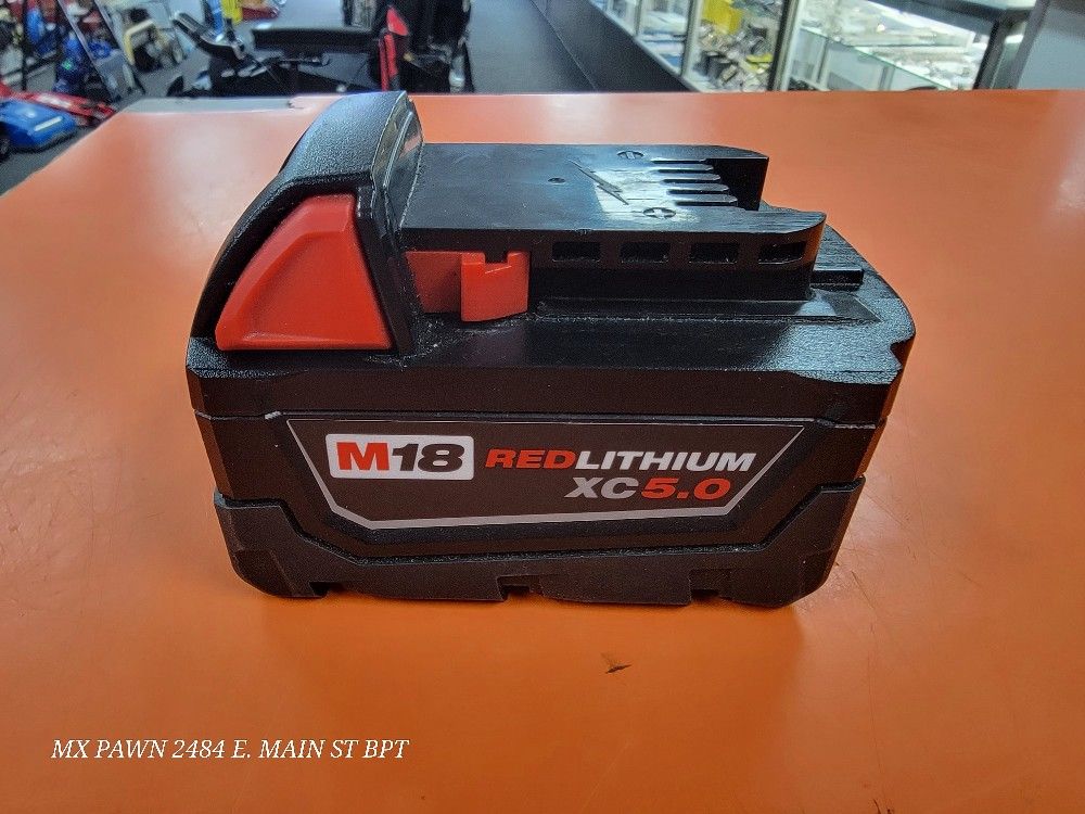 Milwaukee M18 5ah Battery Pack