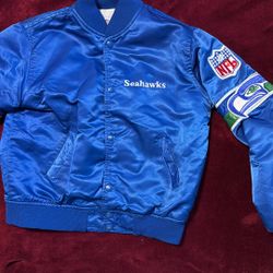 Vintage Seahawk NFL Jacket Youth Size Large 