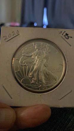 2020 American Silver Eagle Fine Silver Dollar Coin .999 1 OZ