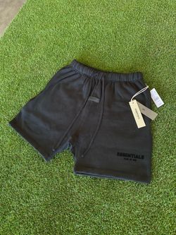 Black Fear of God Essentials shorts