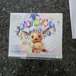 Pokemon Prismatic Evolutions Elite Trainer Box