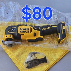 $80 New Dewalt XR 3-Speed Oscillating Multi-Tool 20-Volt (Tool-Only) Multitool 