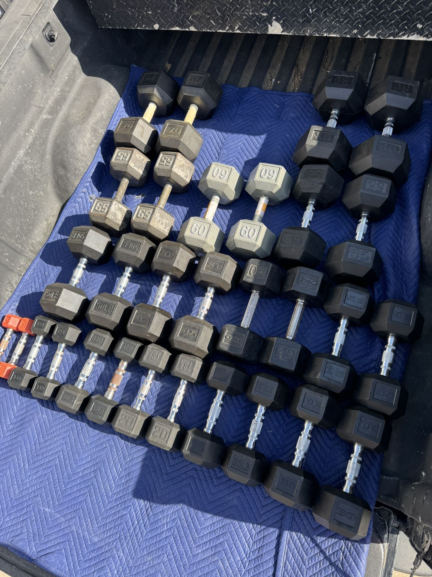 Dumbbells & Rack