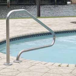 Pool Entry Handrail